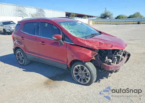 2021 Ford Ecosport Titanium z USA, uszkodzony, nr VIN MAJ3S2KE9MC438859